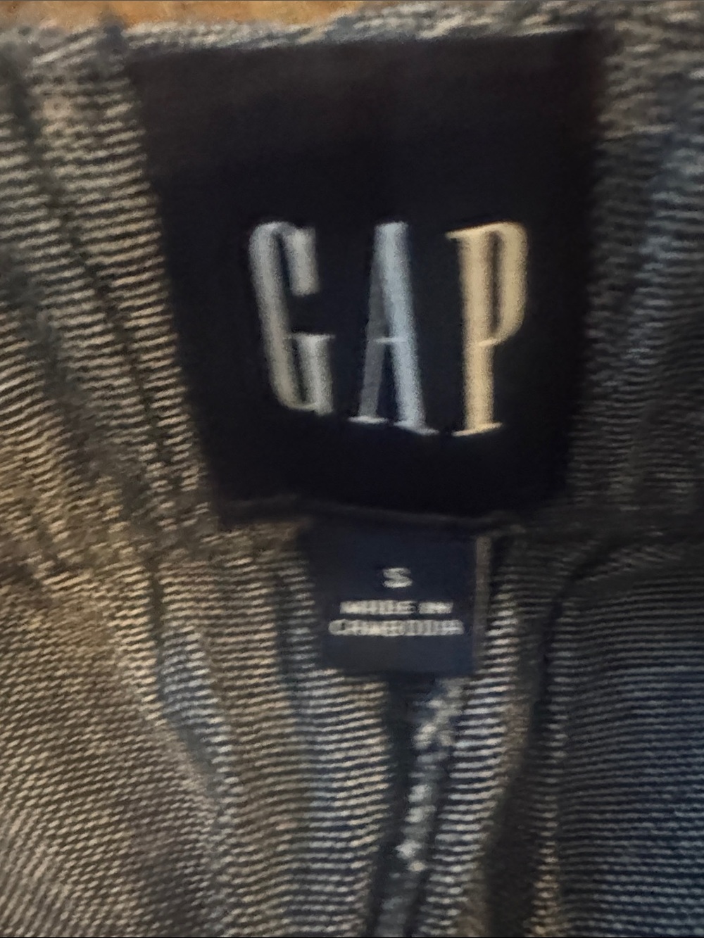 Gap Linen Pants Wide Leg Front Seam Chambray Drawstring Size Small - Picture 5 of 5